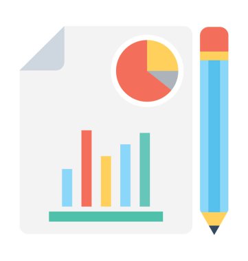 düz vektör simgesini rapor et