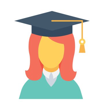 Eğitim düz vektör simgeler