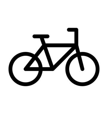 Döngüsü düz vektör simgesi