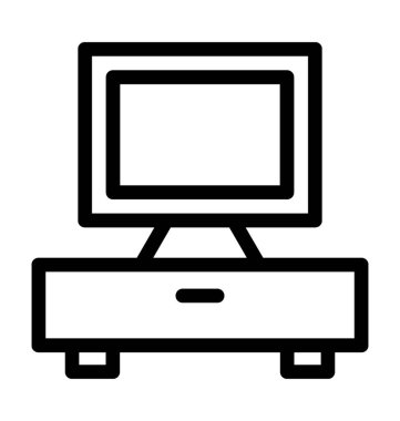 Düz vektör simgesini izle