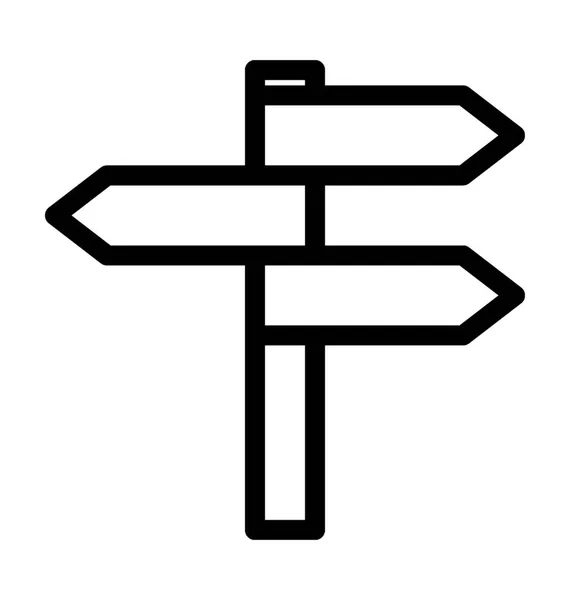 Значок Плоского Вектора Знака — стоковый вектор