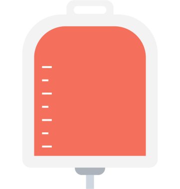 kan nakli düz vektör simgesi