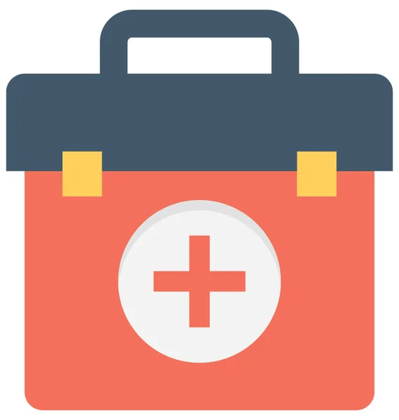 First Aid Flat Vector Icon — Stock Vector