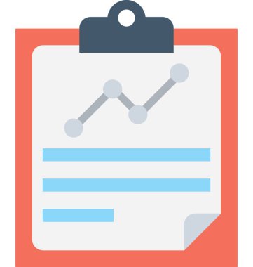 düz vektör simgesini rapor et