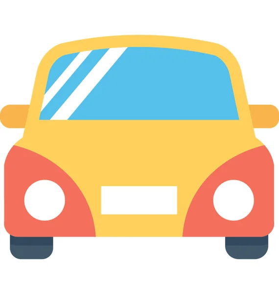 Auto Flat Vector Icon — Stockvektor