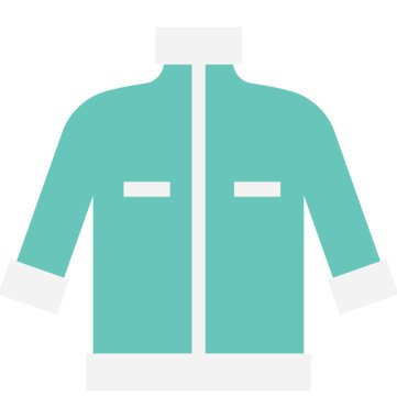 Kazak düz vektör simgesi