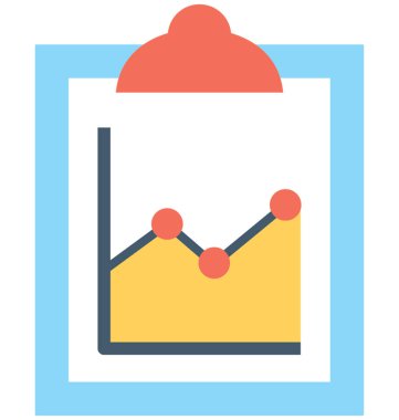 düz vektör simgesini rapor et