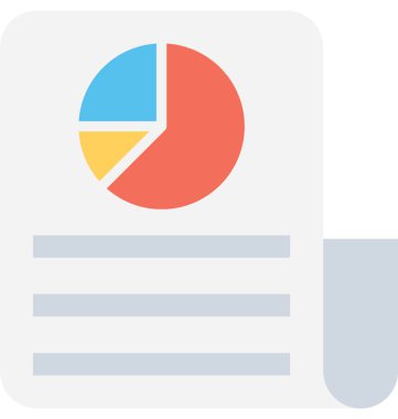 düz vektör simgesini rapor et