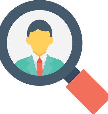 Düz vektör simge iş bulmak