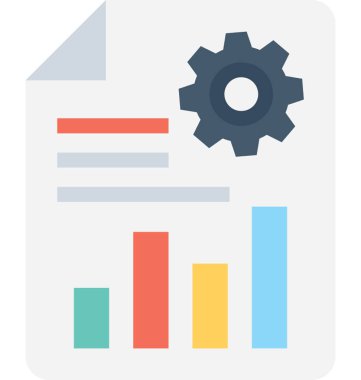 düz vektör simgesini rapor et