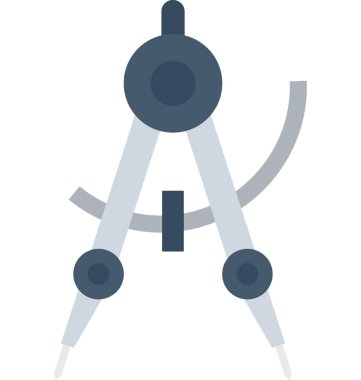 Bölücü düz vektör simgesi