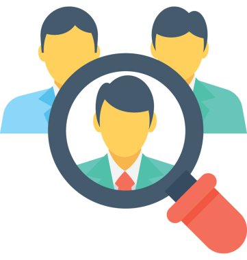 Düz vektör simge iş bulmak