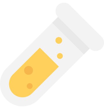 Tüp düz vektör simgesi