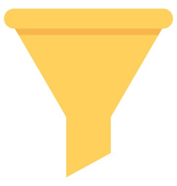 huni düz vektör simgesi