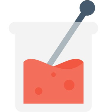 Kabı düz vektör simgesi