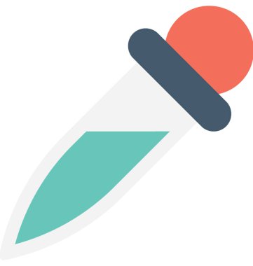 Düşüren Düz Vektör Simgesi