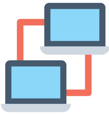 PC pay düz vektör kutsal kişilerin resmi