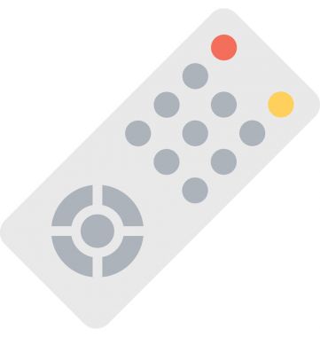 Uzak düz vektör simgesi