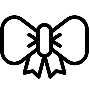 Düz vektör simge yay