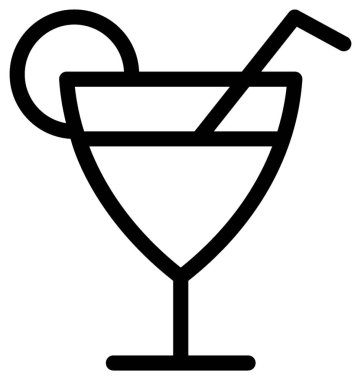 Limonata düz vektör simgesi