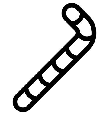 Şeker kamışı düz vektör simgesi