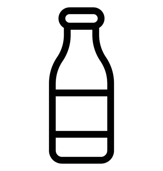 Icône Vecteur Plat Bière — Image vectorielle