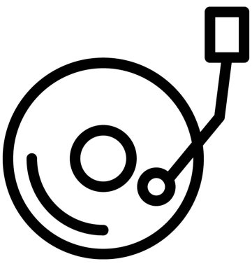 Pikap düz vektör simgesi