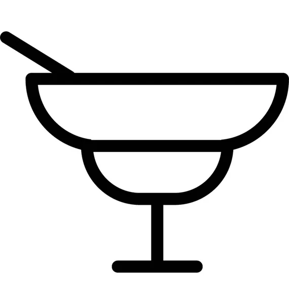 Icône Vectorielle Plat Crème Glacée — Image vectorielle