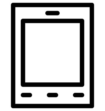 telefon düz vektör simgesi