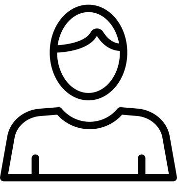 Okul çocuğu düz vektör simgesi