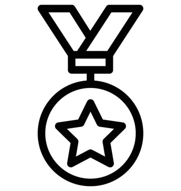 Ödül Düz Vektör Simgesi
