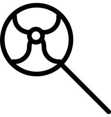 lolipop düz vektör simgesi