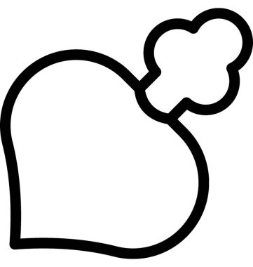 Şalgam düz vektör simgesi