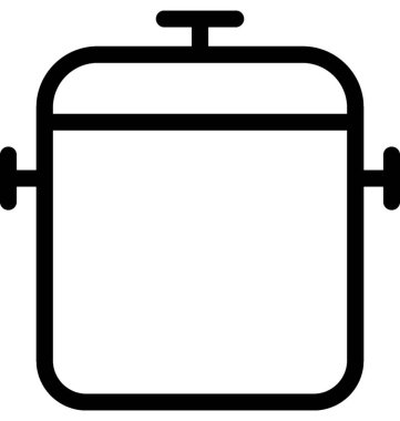 Ot Düz Vektörü Simgesi Pişiriliyor