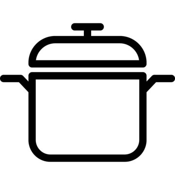 Ot Düz Vektörü Simgesi Pişiriliyor