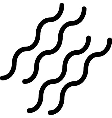 noodles düz vektör simgesi