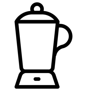 Meyve sıkacağı düz vektör simgesi