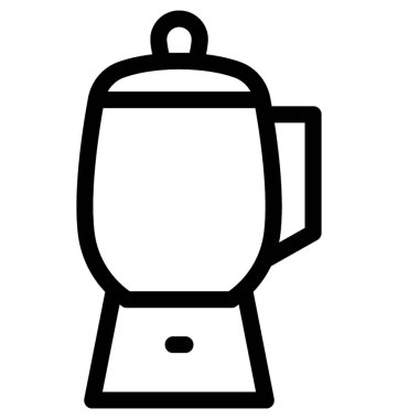 Meyve sıkacağı düz vektör simgesi