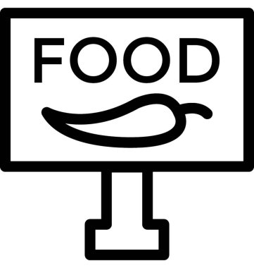 Tabela düz vektör simgesi