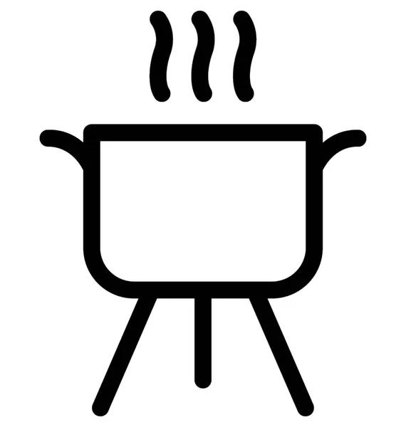 Μαγείρεμα Επίπεδη Εικόνα Διάνυσμα — Διανυσματικό Αρχείο