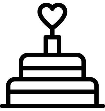 kek vektör çizgisi simgesi