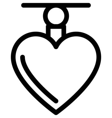 Mücevherat ve mucevherler vektör satırı simgesi