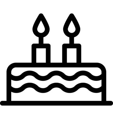 kek vektör çizgisi simgesi