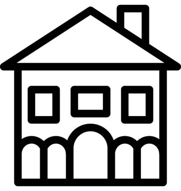 Ev vektör satırı simgesi