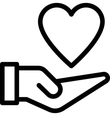 Bakım vektör satırı simgesi