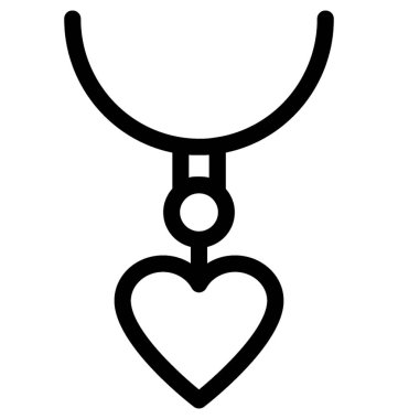 Kalp lolipop vektör satırı simgesi