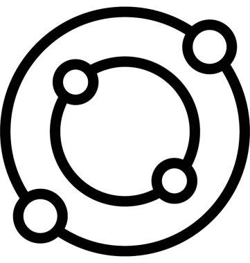 Yörünge vektör satırı simgesi