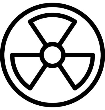 Toksik vektör satırı simgesi