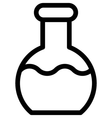 Şişesi vektör satırı simgesi