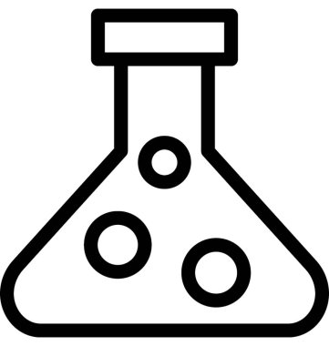 Şişesi vektör satırı simgesi